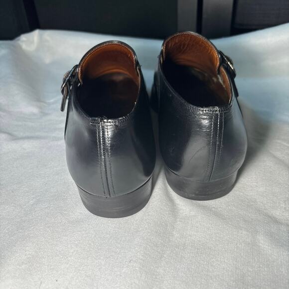 ALAN MCAFEE Black Monk Strap Shoes UK 10.5 US 11.5 main image 6